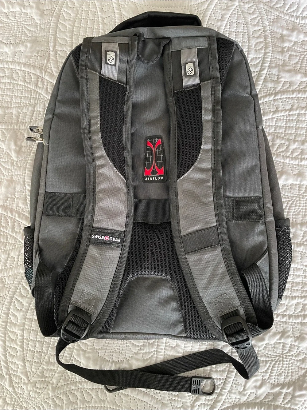 SwissGear Gray Backpack with Laptop Compartment